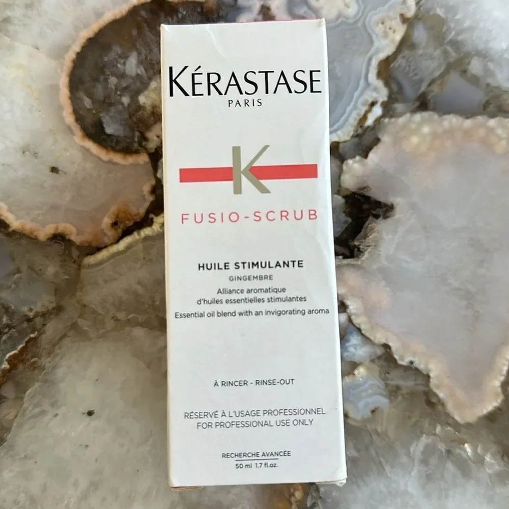 KERASTASE | FUSIO-SCRUB huile stimulants | GINGEMBRE essential oil blend | 1.7oz